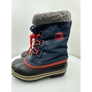Sorel weatherproof Yoot Pac Nylon boots youth sz 2 big kids